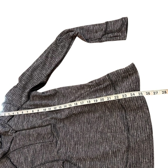 Lululemon Think Fast Pullover Coco Pique Black / Black- Size 6 - Picture 8 of 14